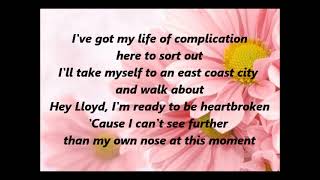 Camera Obscura - Lloyd, I&#39;m Ready to Be Heartbroken (Lyrics)