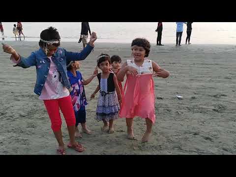Kids Dancing on Coxes beach