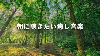 【朝の癒し音楽・100％広告なし】最高の1日を始めるためのポジティブな目覚めBGM - 極上のリラックスタイムをあなたに 、運気爆上げ、小鳥のさえずりとピアノ