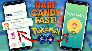 HOW TO GET *RARE CANDY* in POKEMON GO? #shorts