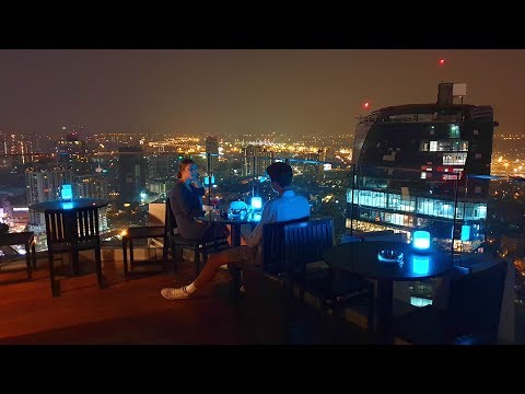 Bar na cobertura Octave, Bangkok, Tailândia (4K) (2023)