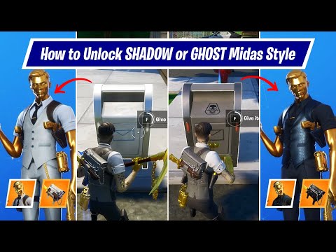 How to Unlock SHADOW or GHOST Midas Style | Deliver Legendary Weapons to Shadow/Ghost Dropboxes