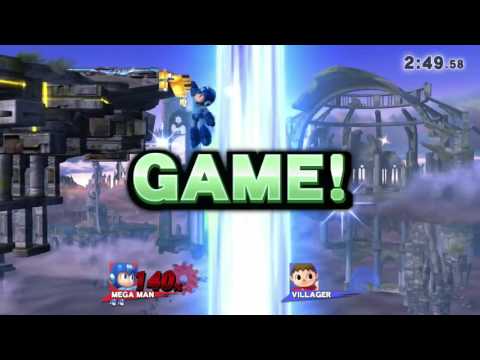 Super Smash Bros 4: How to Punish Villager's Recovery