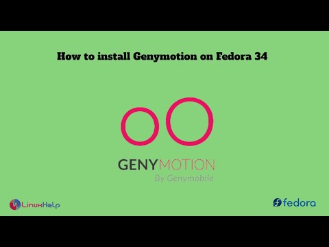 How to install Genymotion on Fedora 34 | LinuxHelp Tutorials