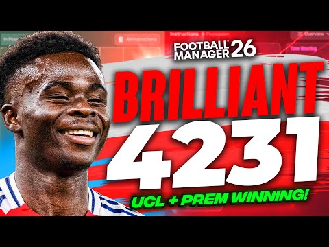 FM26 BRILLIANT Beta 4-2-3-1 Tactic: 2.5+ Goals, PL & UCL Winner!