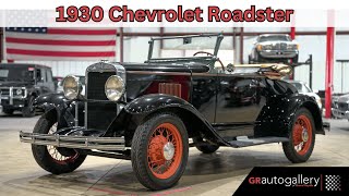 Video Thumbnail for 1930 Chevrolet Other Chevrolet Models