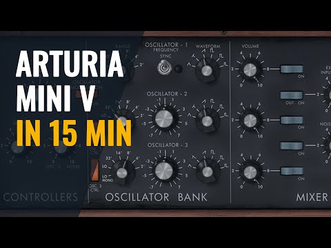 Arturia Mini V3 tutorial, No talking.