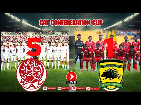 Wydad Athletic Club (5) vs (1) Asante Kotoko SC | GOALS AND HIGHLIGHTS | CAF Confederations Cup 2025