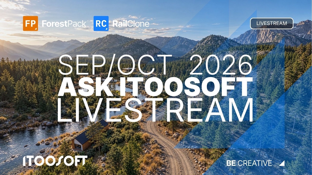 Ask ITOOSOFT September/October 2026 livestream