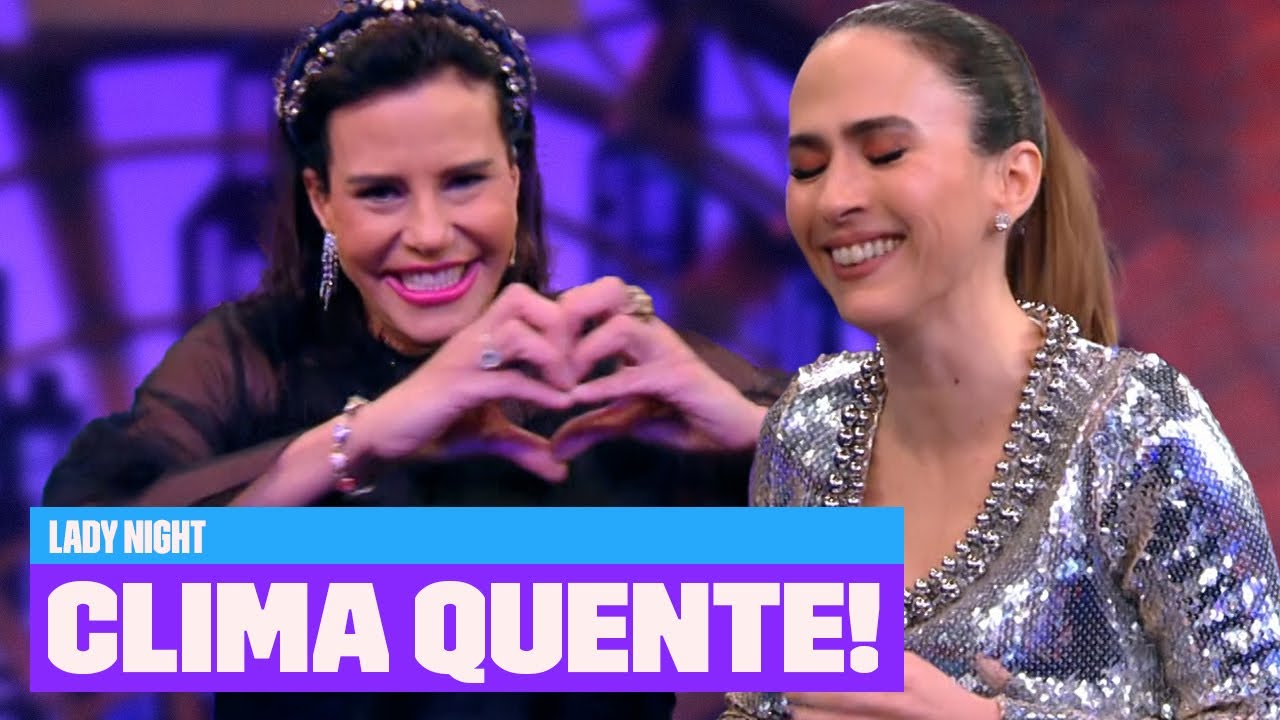 PEGOU FOGO! 🔥 Narcisa SEDUZIU o cameraman da Tatá Werneck  | Lady Night | Multishow