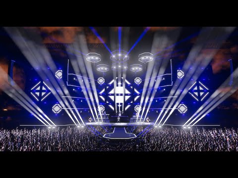 RISE (ft. The Glitch Mob, Mako, and The Word Alive) | 4K Lightshow made with Depence²