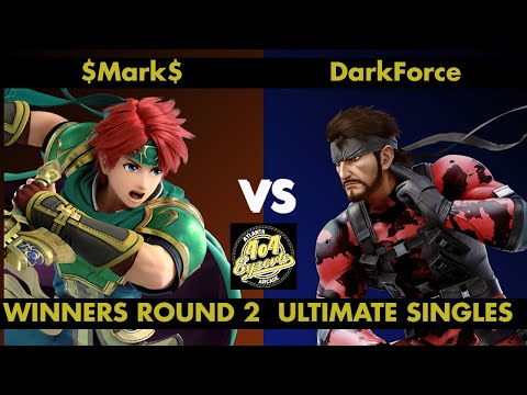 SSBU - 4o4 Smash Night 17 - $Mark$ (Roy) vs REAL| DarkForce (Snake) - Winners Round 2