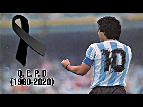 El adiós a Diego Maradona | Goles & Skills | Juice Wrld - "Legends"