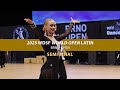 2025 BRNO OPEN WDSF World Open Latin Semi Final