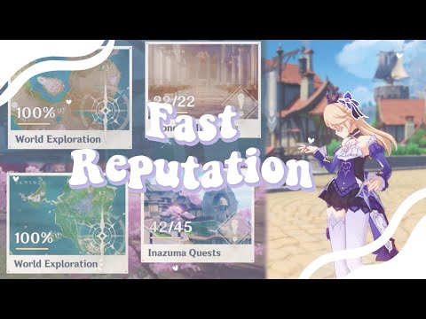 How to Farm REPUTATION *FASTER* | Genshin Impact Tips