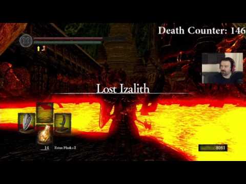 Dark Souls: The Redemption Run pt74 - Centipede Demon Boss/Tiptoe'in on Lava