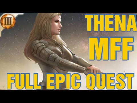 THENA STORY IN MARVEL FUTURE FIGHT (EPIC QUEST) #love2allmff #marvel