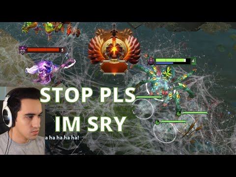 Miracle Smurf Dazzle Punishes My Broodmother Last Pick! 6k mmr Dota 2 Immortal Rank soloQ Gameplay!