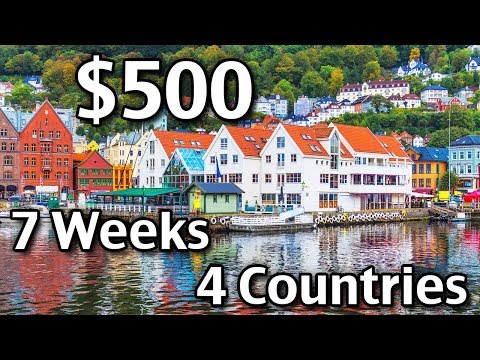 How To Plan Your Trip To Europe - Budget Travel Tips - $500 4 countries 7 weeks