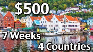 How To Plan Your Trip To Europe - Budget Travel Tips - $500 4 countries 7 weeks