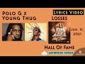 Polo G x Young Thug -  Losses | Lyrics Video | Hall Of Fame | 2021 | (75)