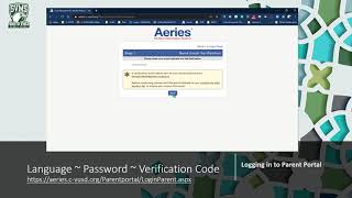 Parent Portal Data Confirmation