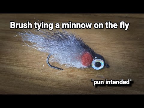 Fish Can't Resist This Brush Tied Minnow On The Fly