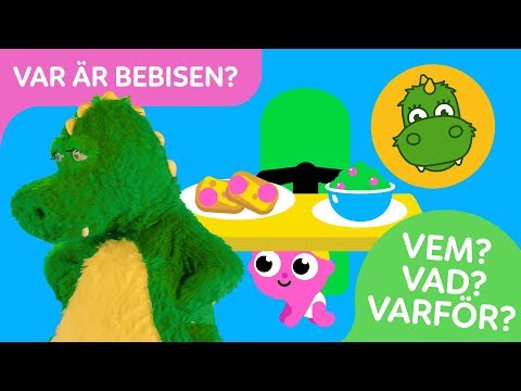 Bolibompa Mini: FRÅGEORD: Var är bebisen?