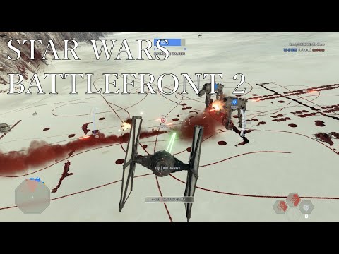 Star Wars Battlefront 2 - Galactic Assault - Crait - First Order Gameplay (No Commentary)