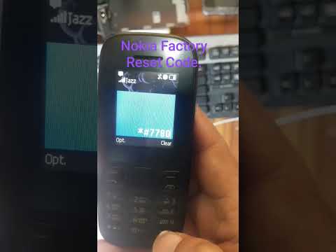 Nokia factory reset code #shorts #shortsvideo #nokia