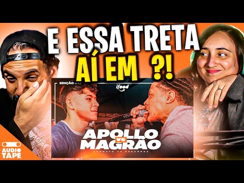 🔥RIVALRY! APOLLO VS MAGRÃO (45-SECOND EDITION) - AUDIO TAPE REACT