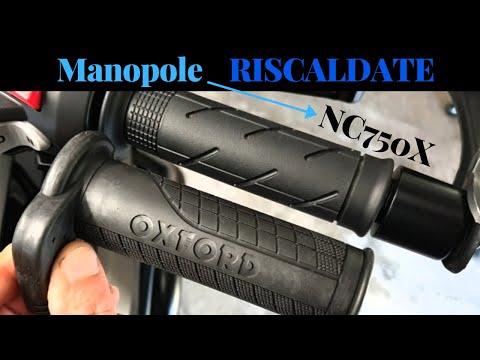 Manopole riscaldate OXFORD Touring Premium su Honda NC750X ... parte 2/3