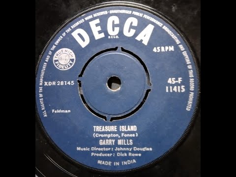 GARRY MILLS - Tresure Ialand ( 1961 )