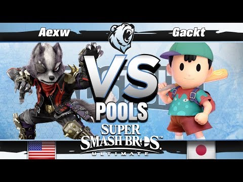 Aexw (Wolf/Young Link) vs. Gackt (Ness) - Ultimate Pools - Frostbite 2019