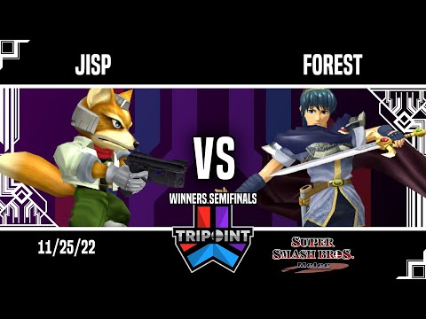 Tripoint Smash 169 - Winners Semifinals - Jisp(Fox) Vs. Forest(Marth)