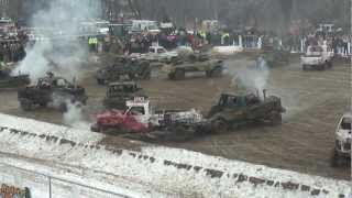 preview picture of video 'NAPA Winter Slam 2013 Garden City, Minnesota Truck Class Part 1'