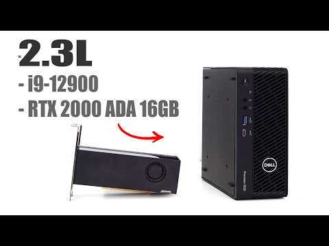 2.3L Tiny Workstation upgrade: i9-12900 + RTX 2000 Ada 16GB!