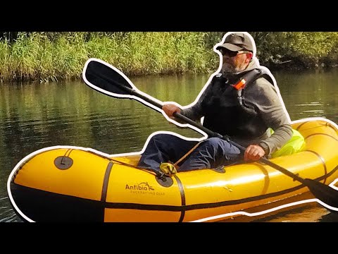 Overview of the Anfibio Sigma TX packraft.