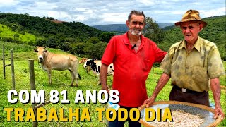 A small and beautiful farm that produces a little bit of everything for consumption.