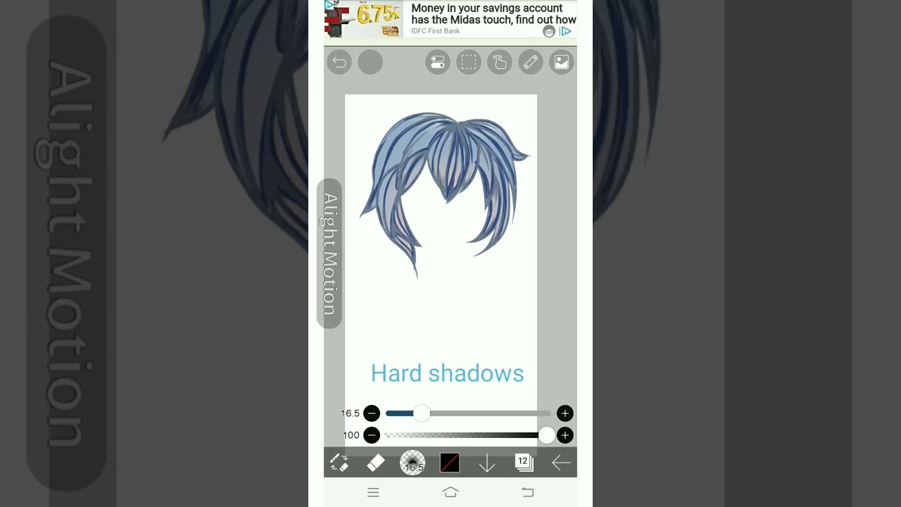 how to edit hair in ibispaint x gacha #shorts #art #hairtutorial #gachaclub