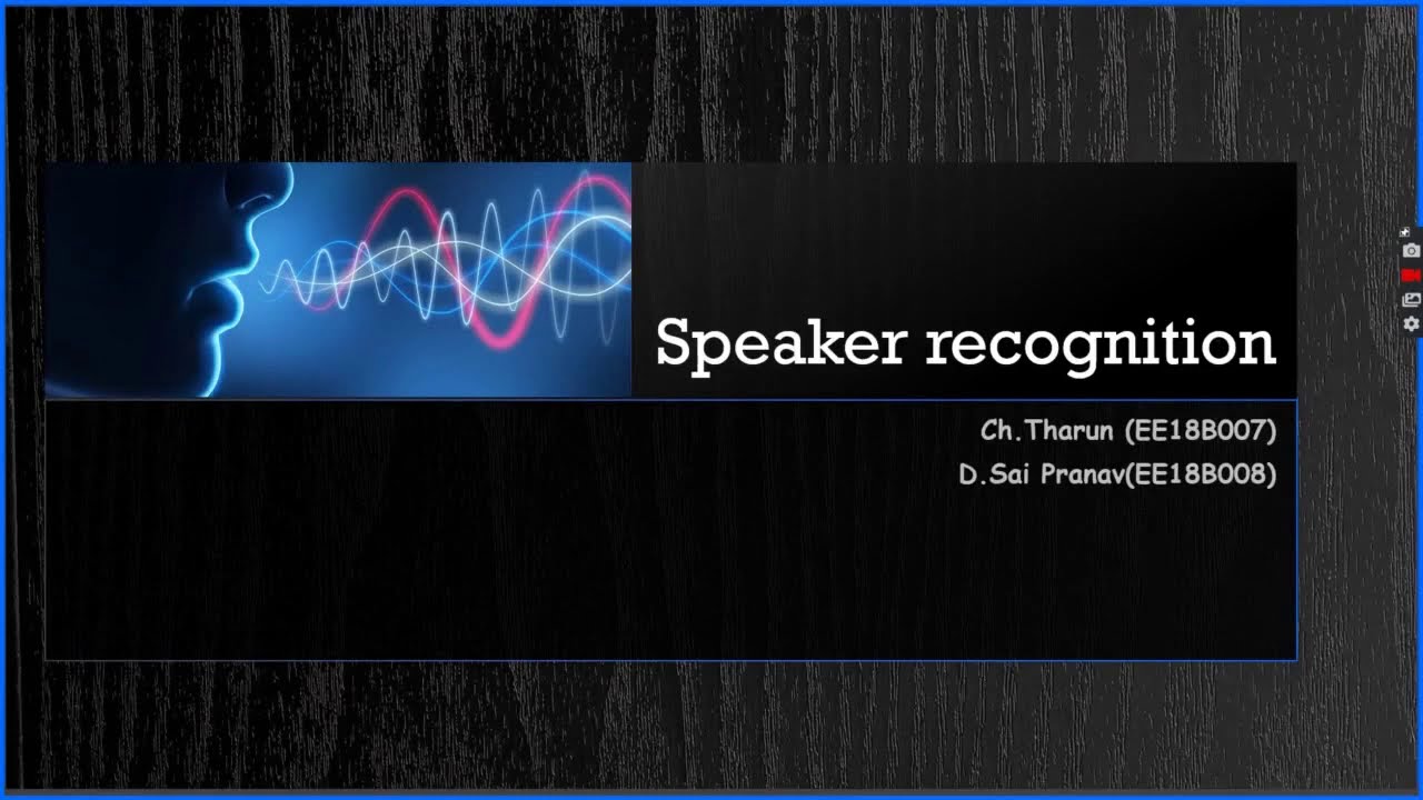 Speaker Recognition using Vector Quantization in MATLAB