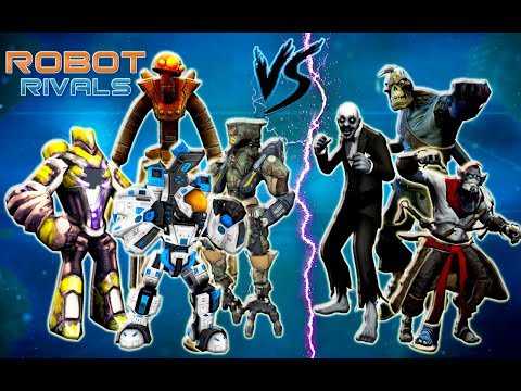 Robot Rivals War The Fighting  Video