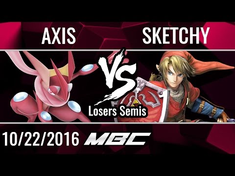 Axis vs Sketchy   Losers Semi Finals - MBC4 - Smash Bros. Wii U