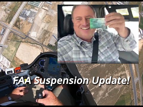 Happy Day! 210 Day FAA Suspension Done - I Got My Pilot’s License Back!