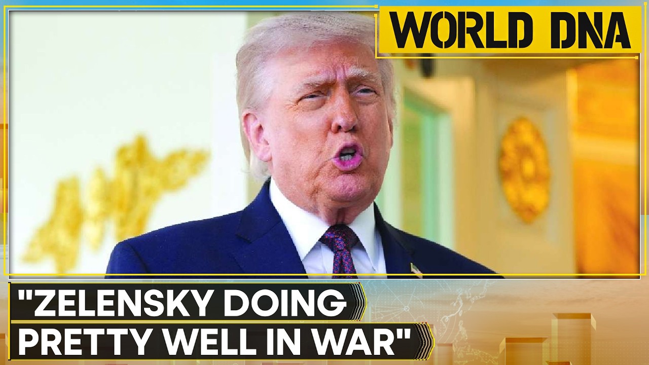 Trump: Zelensky is Courageous And Has Strong Military Support | World DNA