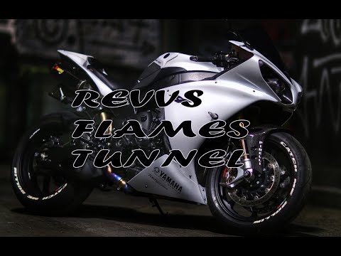 YAMAHA R1 COMPILATION Revvs, Flames, Tunnel, Dyno