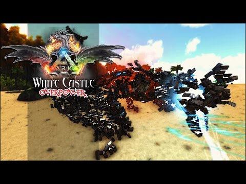ARK OverPower White Castle EP21 - Bionic WarLord Elemental Wyvern!