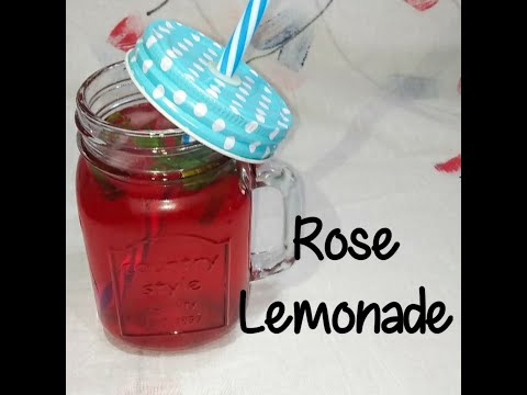 Rose Lemonade | Lemonade Recipe | Quick Summer Drink Recipe | Pink Lemonade | Janak's World