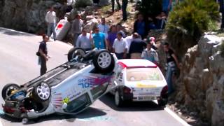 preview picture of video 'rally de ubrique accidente de tamara hd'