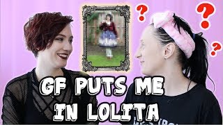 My girlfriend makes my lolita coordinate!